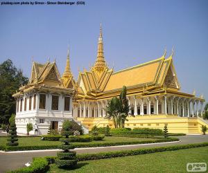 пазл Тронный зал, Камбоджа